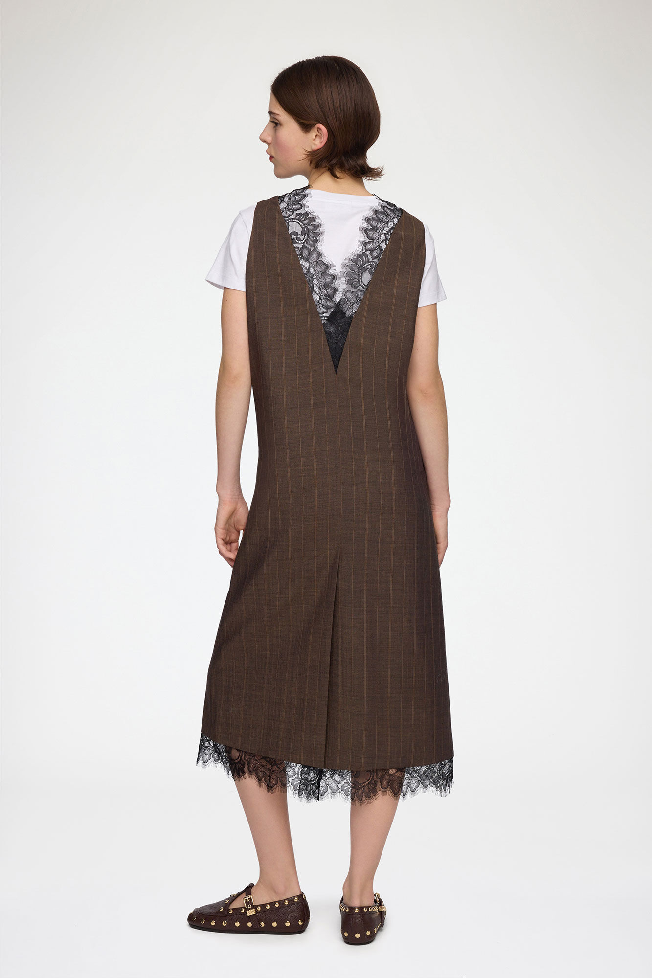 GANNI Midi Dresses – Wrap, Balloon Sleeve & Leopard | GANNI