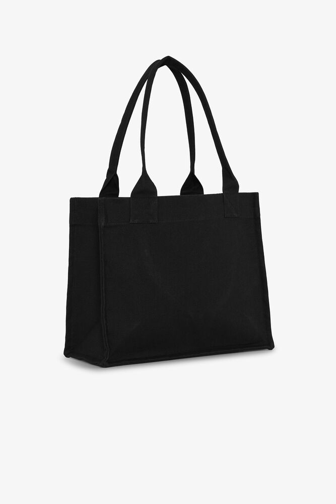 Large Tote Bag in Black, Phantom