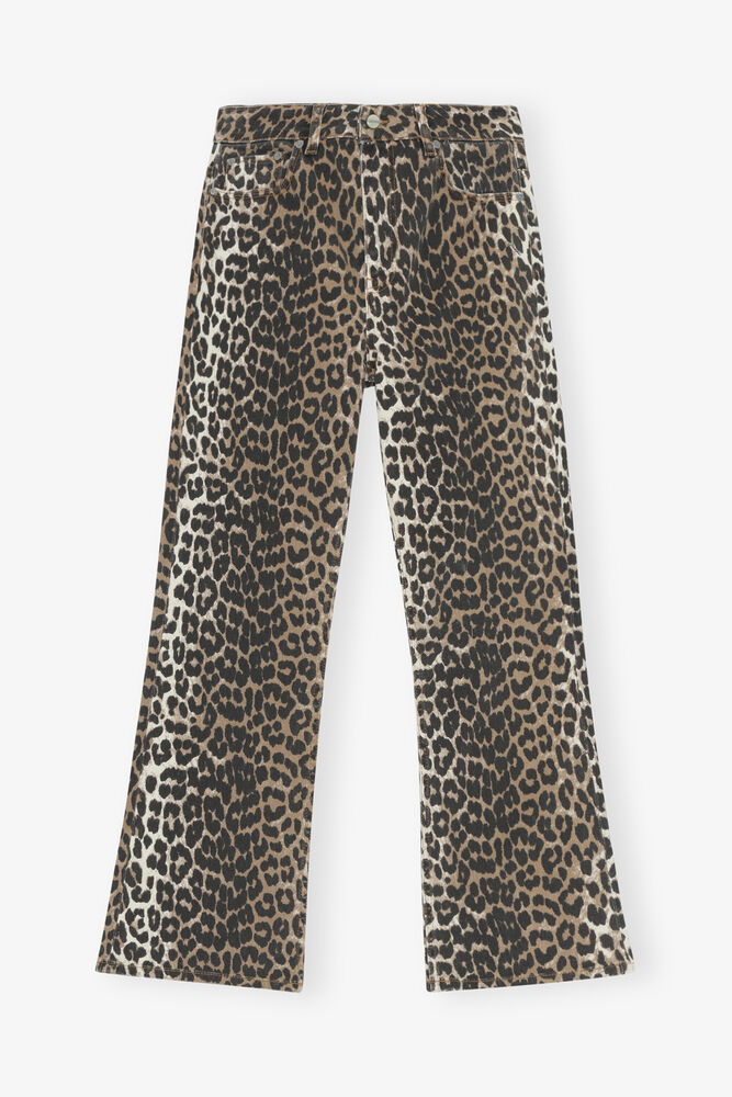 Betzy jeans i leoparddenim, Leopard