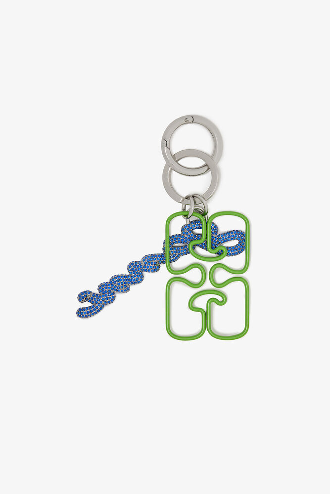 Green Signature Keyring, Flash Green