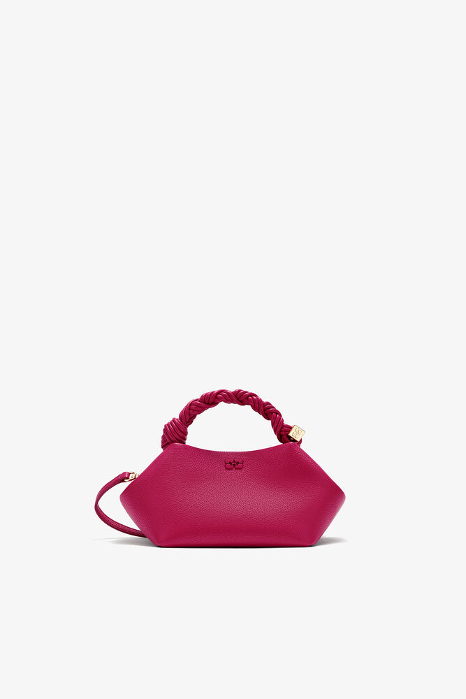 Small Bou Bag in Grained Red, Persian Red