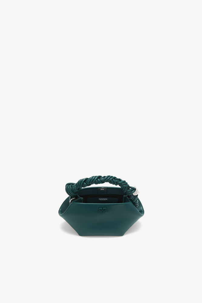 Mini Bou Bag in Green, Dark Green