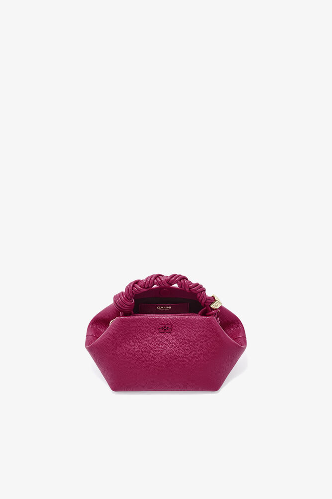 Small Bou Bag in Grained Red, Persian Red