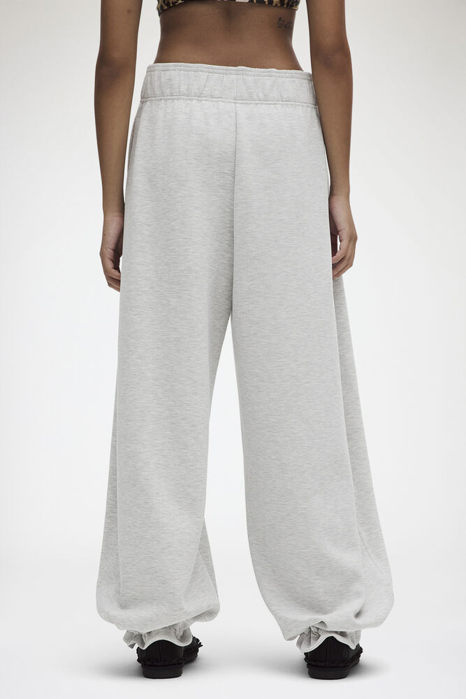 Brushed Softstreme Barrel-Leg Pants, Heathered Core Ultra Light Grey