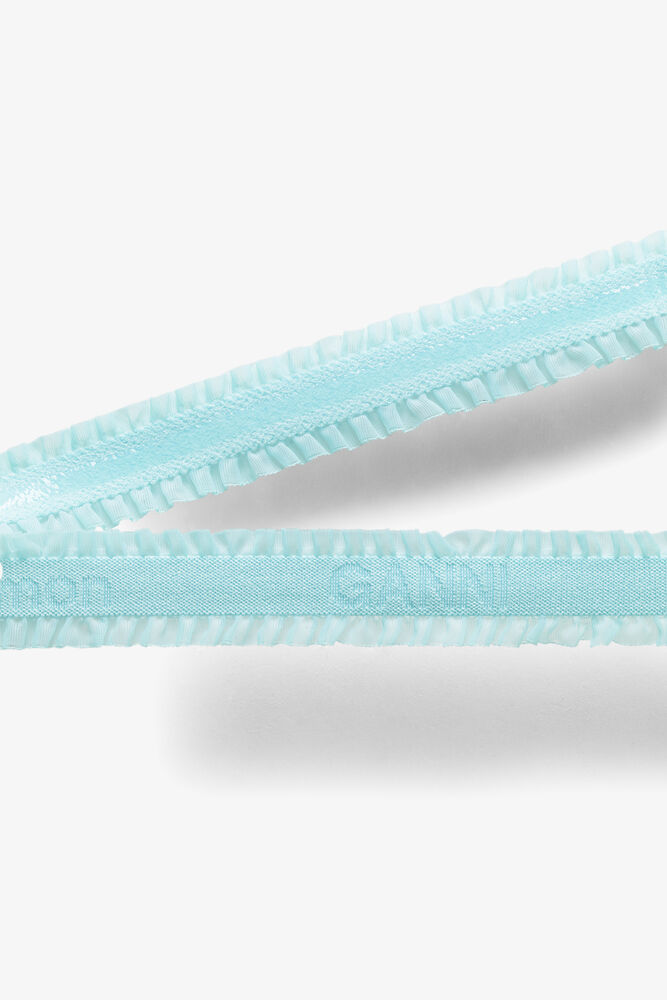 Ruffled Skinny Headbands 5 Pack, Multicolour