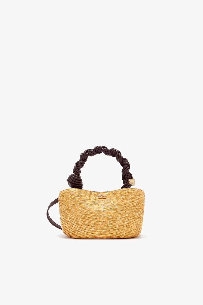 Mini Bou Bag in Straw, Italian Straw