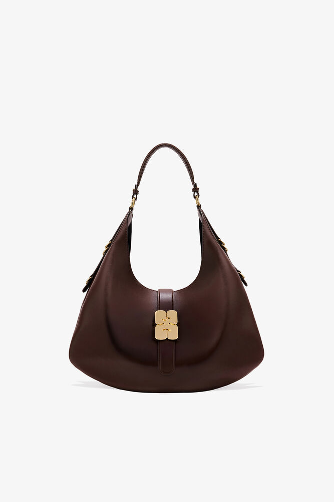 Large Kat Bag in Brown, Chicory Coffee