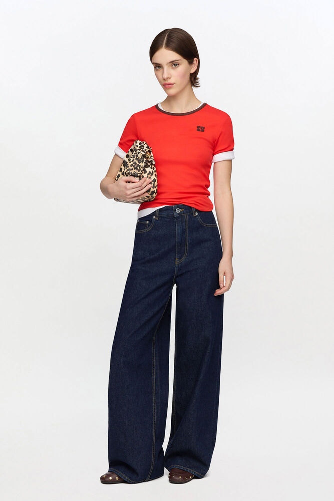 Mörksköljda Lari jeans, Rinse
