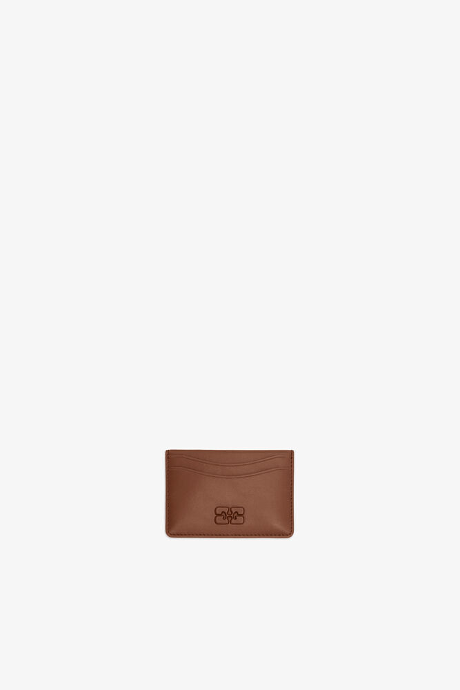 Bou Card Holder in Brown, Sorrel Horse