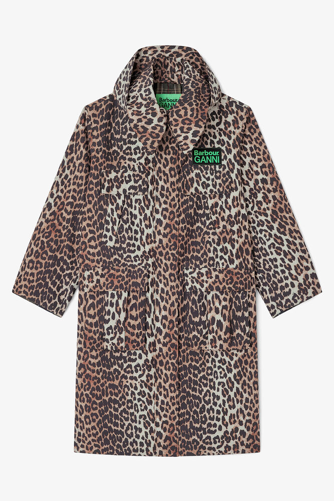 Long Coat in Leopard, Leopard