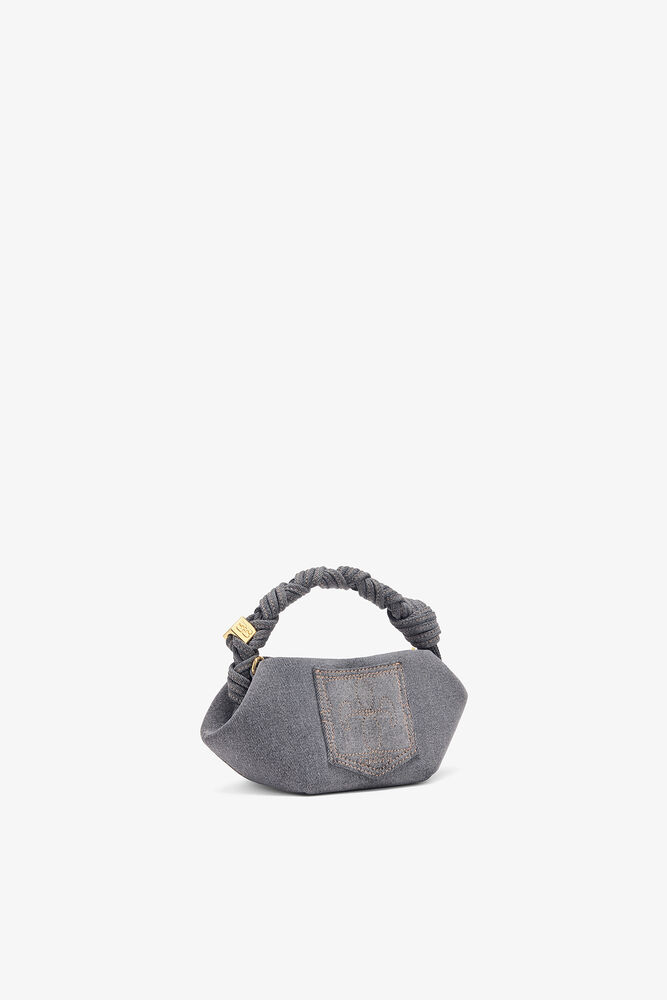 Mini Bou Bag in Denim, Lava Smoke