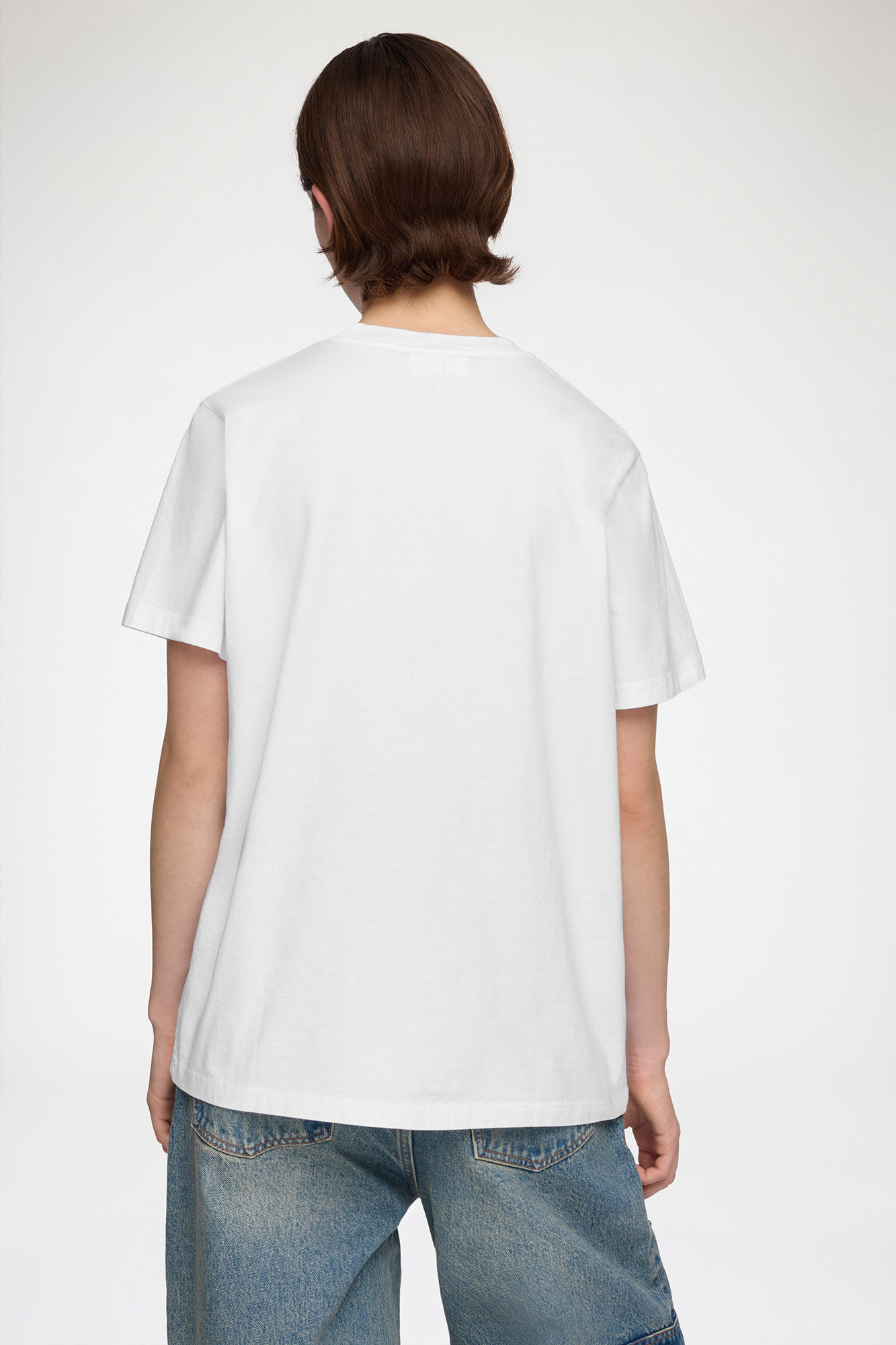 T-shirt with Minnie Mouse & Daisy Duck, Organic Cotton, in colour Bright White - 3 - GANNI