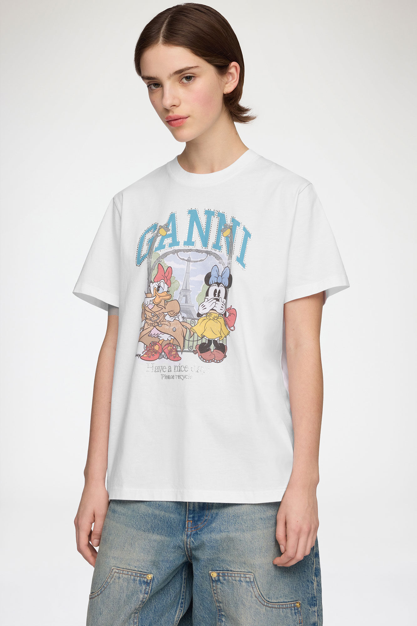 GANNI T-Shirts – Cult Have a Nice Day! & Graphic Tees | GANNI US