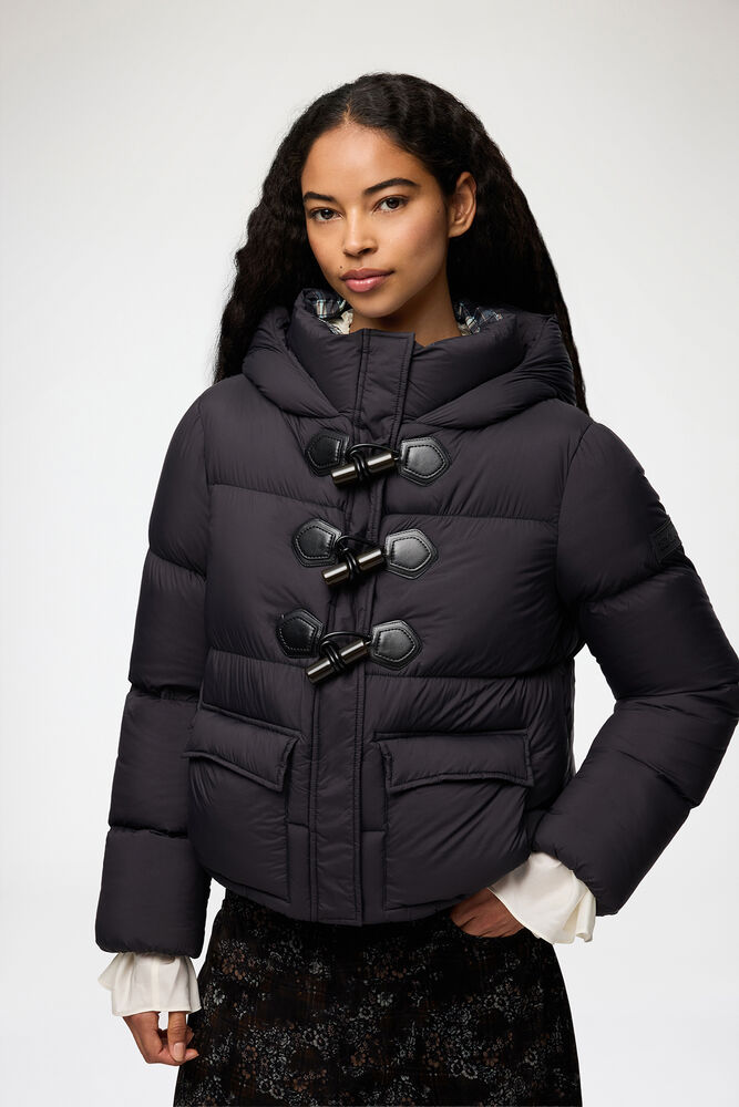 Mini Puffer in Future Nylon, Phantom