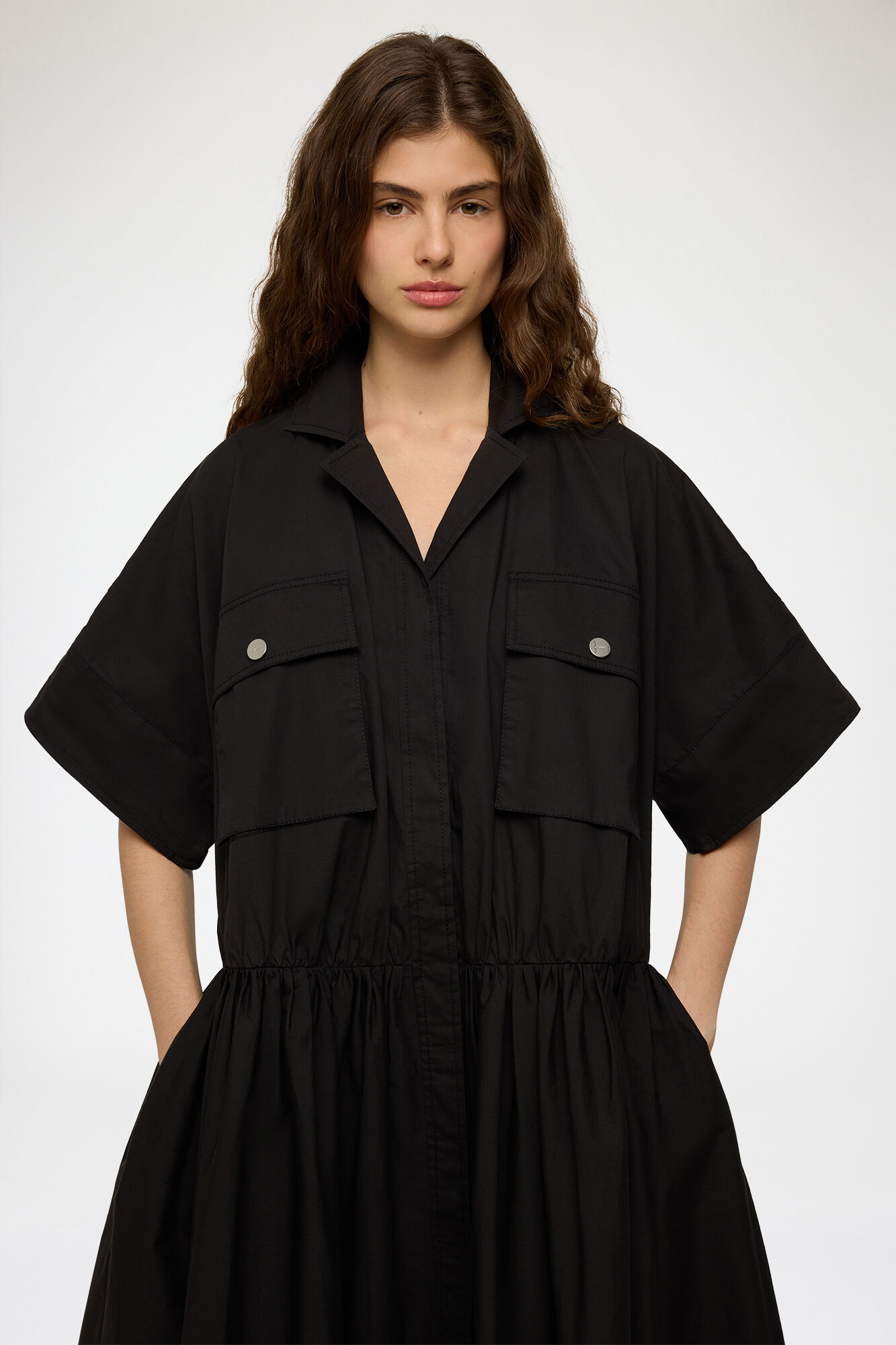 GANNI Midi Dresses – Wrap, Balloon Sleeve & Leopard | GANNI