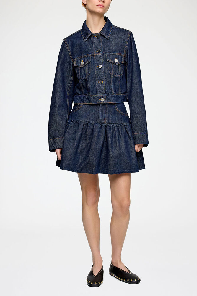 Jacket in Rinse Denim, Rinse