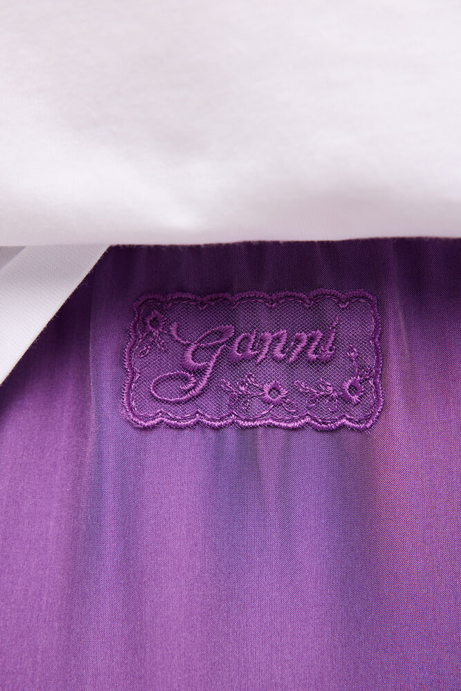 Skirt in Purple Silk, Bright Violet