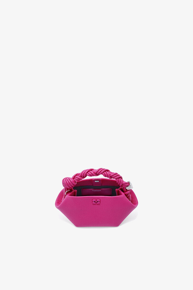 Mini Bou Bag in Grained Pink, Cabaret