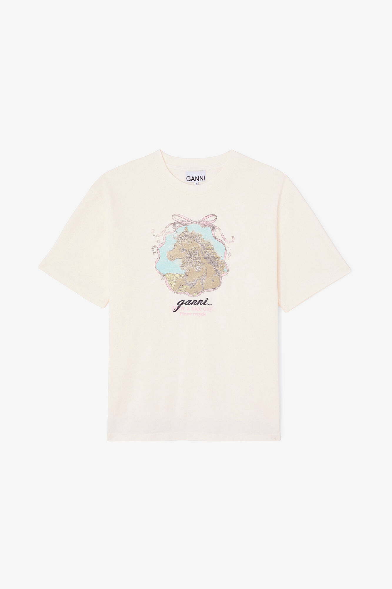 GANNI T-Shirts – Have a Nice Day! & Graphic Tees | GANNI JP