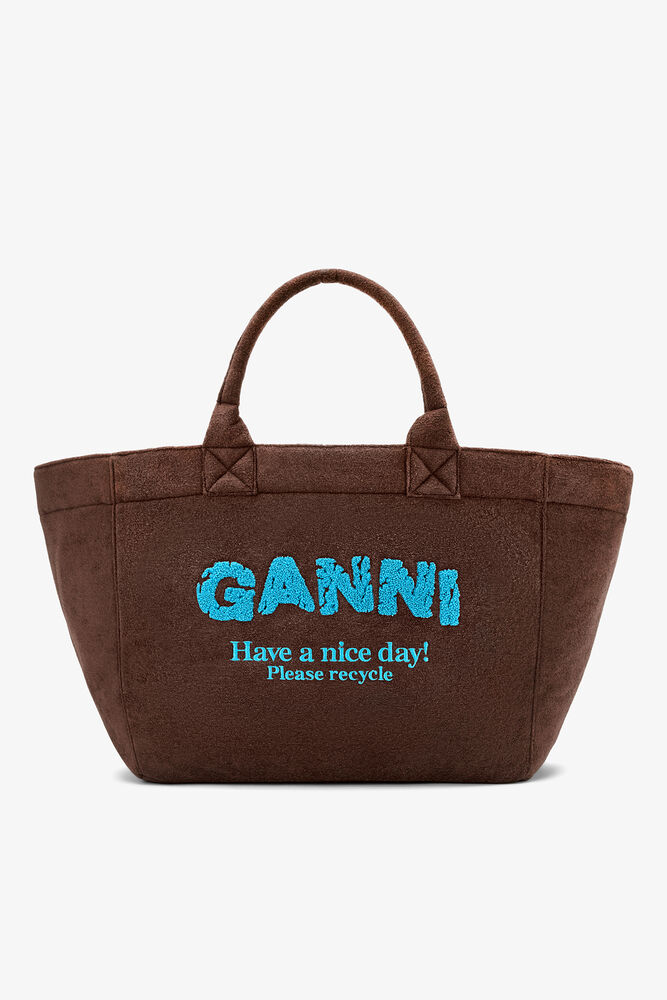 Tote XXL Reversible in Brown, Chicory Coffee