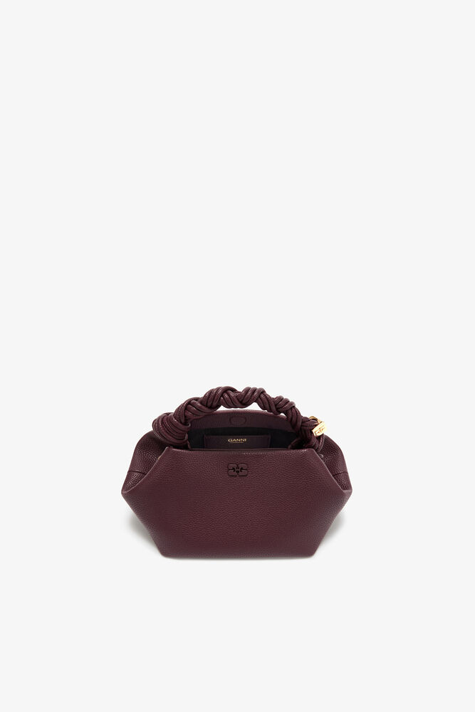 Small Bou Bag in Grained Burgundy, Port Royale