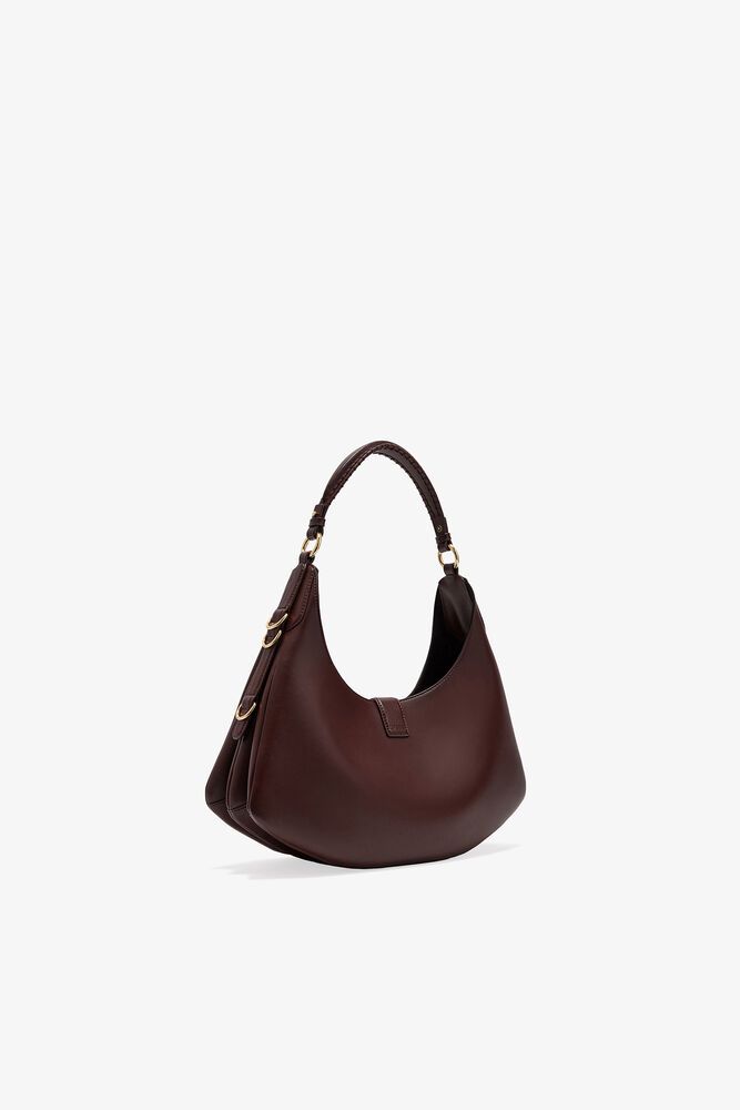 Small Kat Bag in Brown, Chicory Coffee
