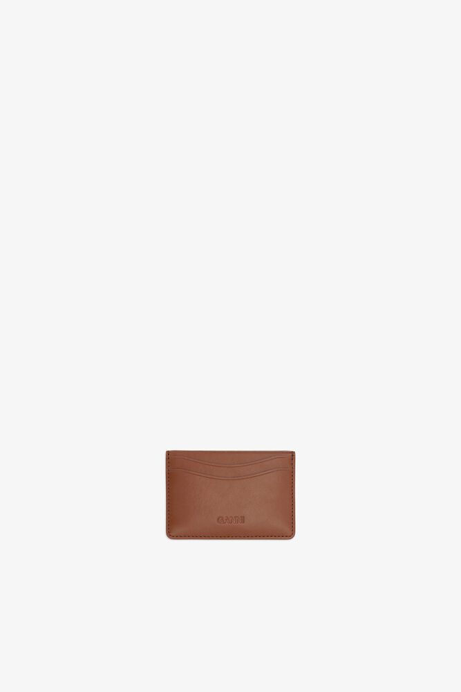 Bou Card Holder in Brown, Sorrel Horse
