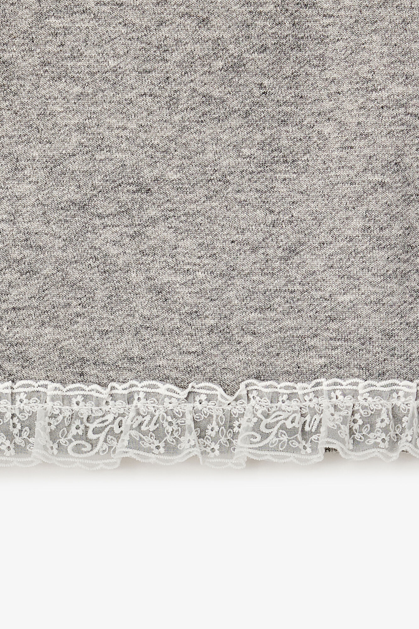 Shorts in Grey Isoli, Organic Cotton, in colour Paloma - 2 - GANNI