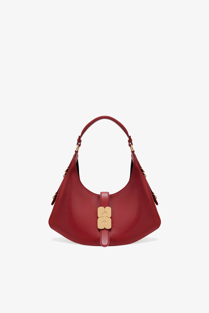 Small Kat Bag in Red, Red Dahlia