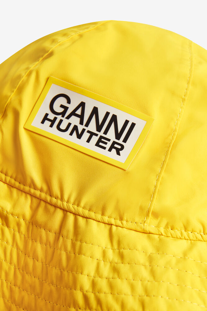 Water Resistant Bucket Hat, Lemon