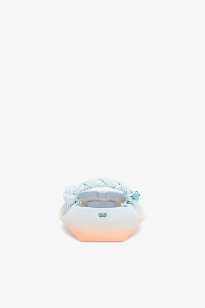 Mini Bou Bag in Gradient, Polyester, in colour Country Air - 3 - GANNI