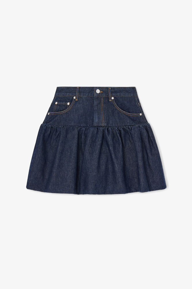 Skirt in Rinse Denim, Rinse