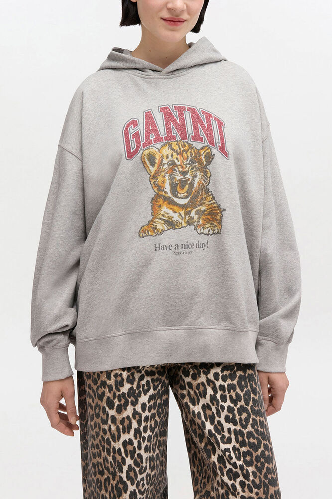 Hoodie in Grau-Tiger, Paloma
