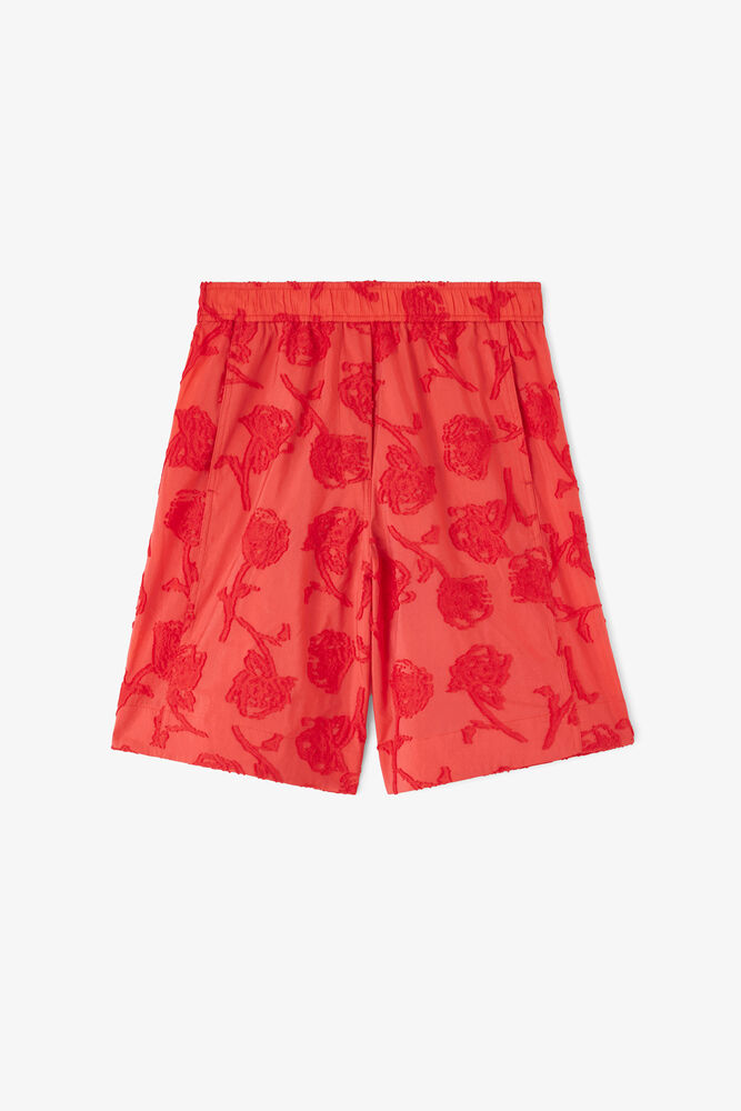 Shorts in Red Fil Coupe, Fiery Red