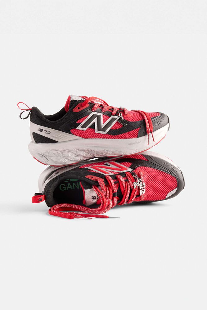 GANNI x New Balance Red FFT Trainers, Racing Red