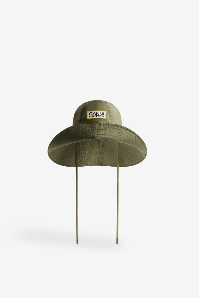 Wasserfester Bucket Hat, Military Olive
