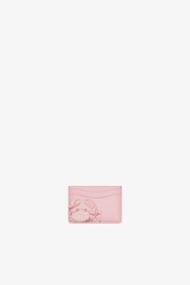Bou Card Holder in Pink, Pink Nectar