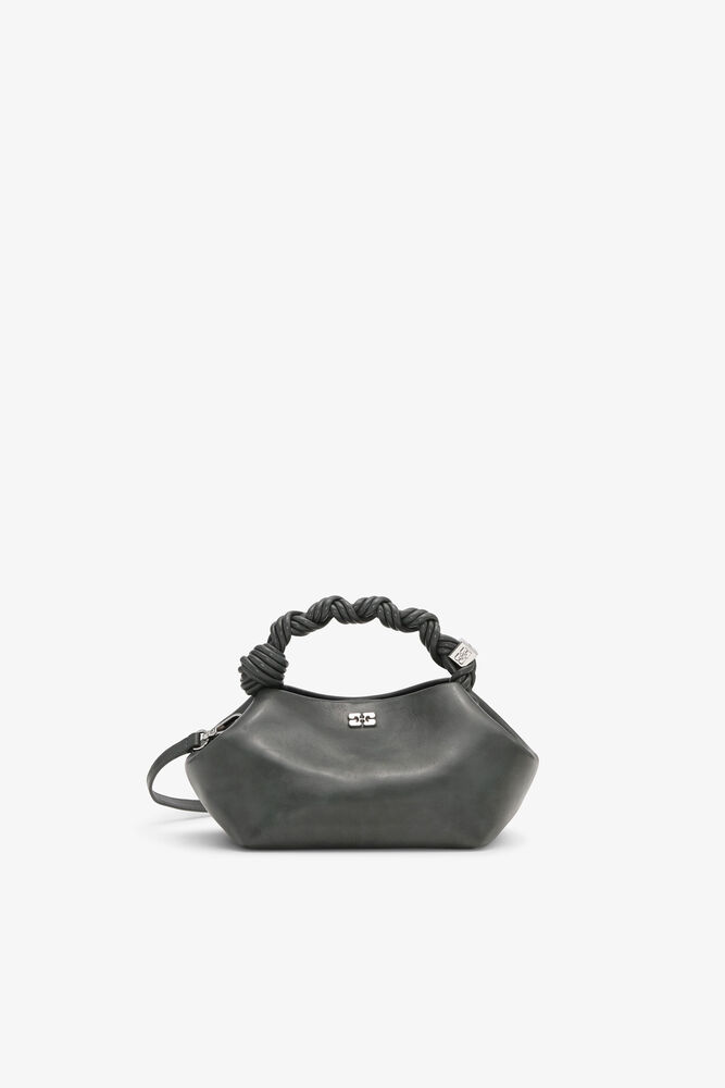 Small Bou Bag in Dark Grey , Steal Grey