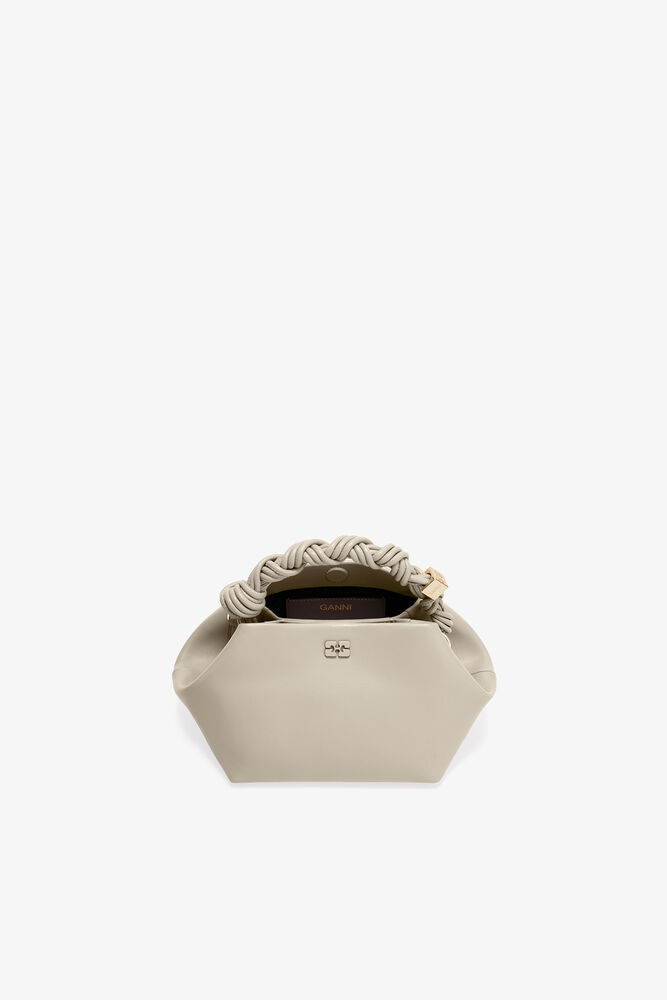 Small Bou Bag in Light Grey , Oyster Gray