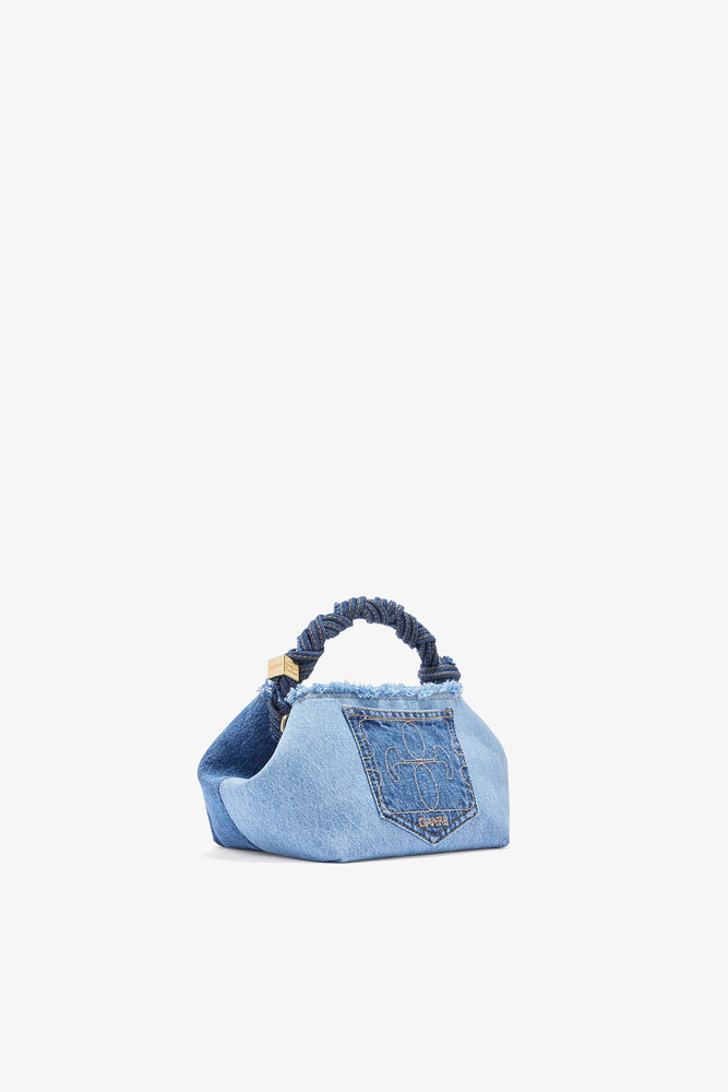 Small Bou Bag in Denim, Mid Blue Vintage