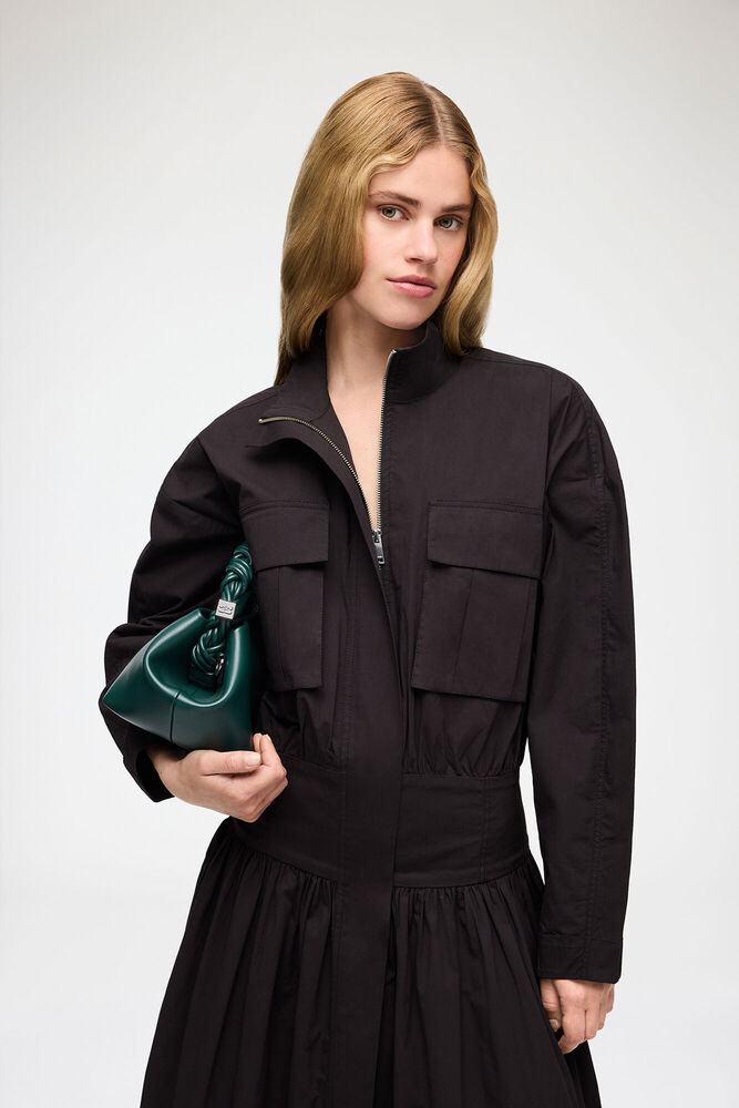 Small Bou Bag in Green, Dark Green