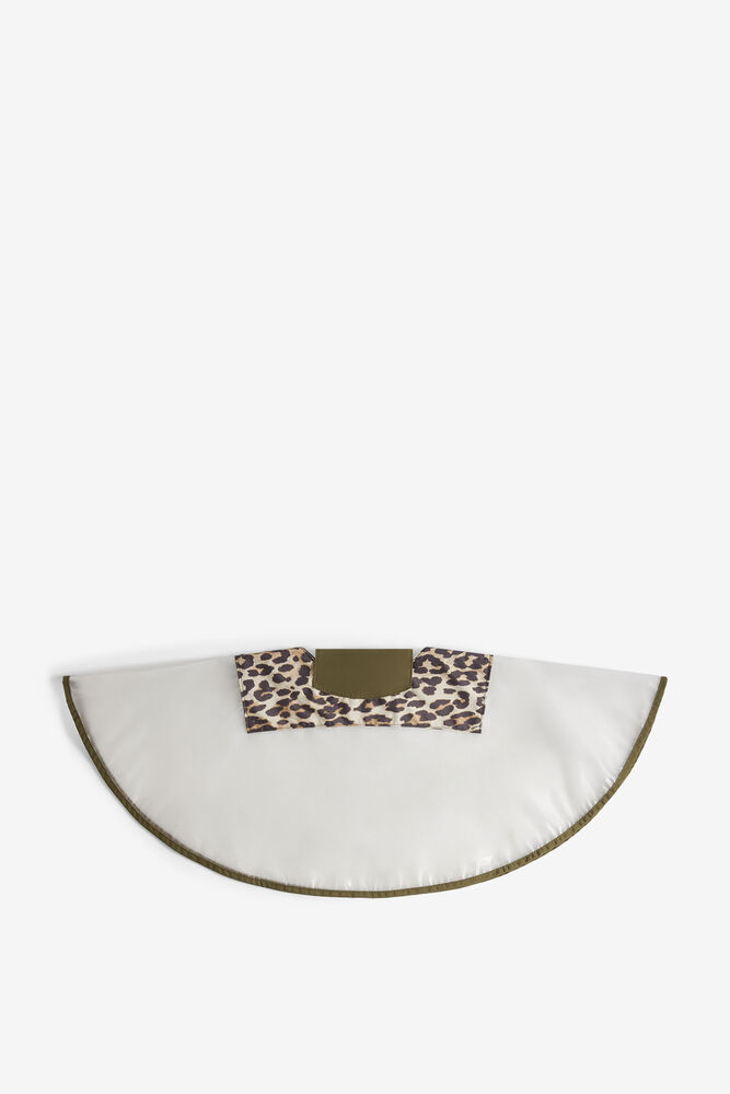 Water Resistant Bag Poncho, Almond Milk