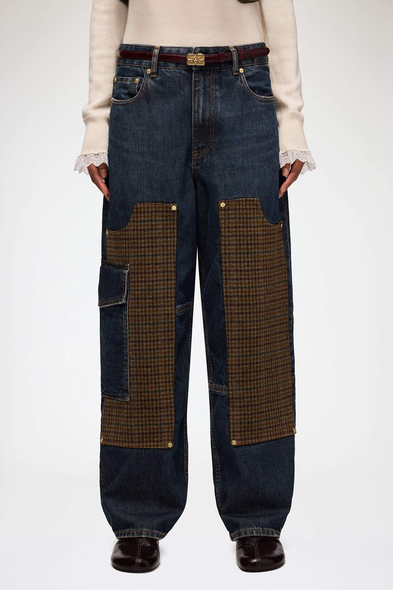 GANNI Jeans – Straight-Leg, Wide-Leg & Acid-Wash | GANNI US