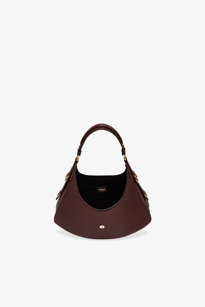 Small Kat Bag in Brown, Chicory Coffee