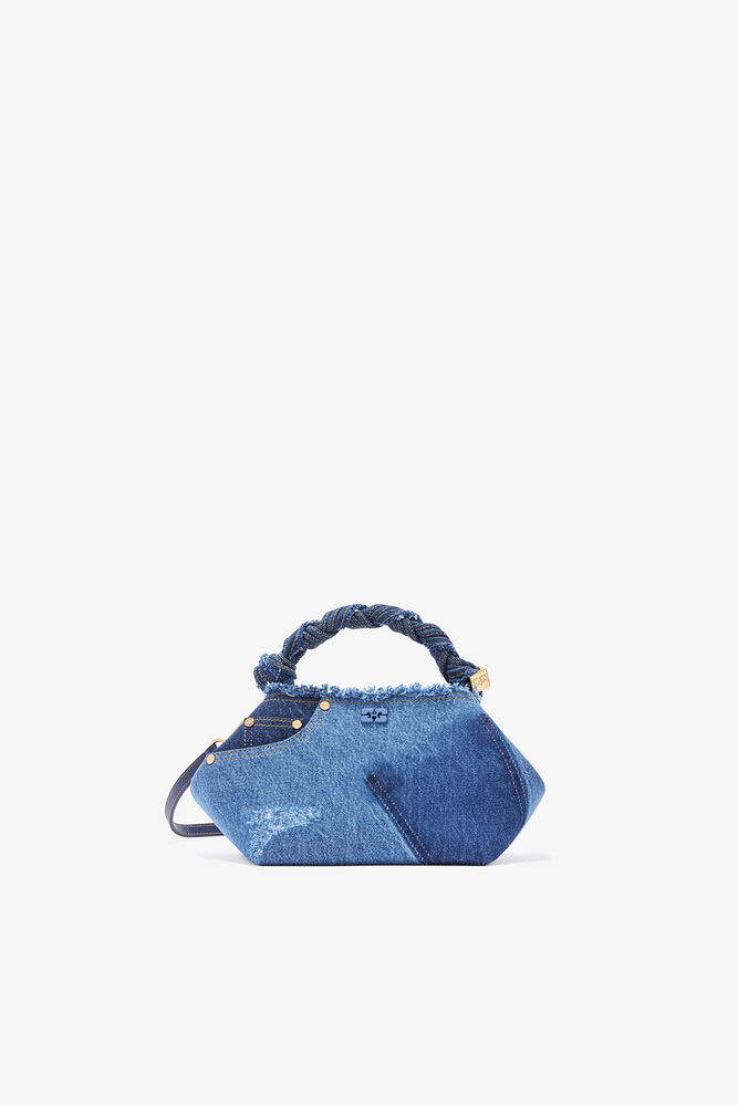 Small Bou Bag in Denim, Mid Blue Vintage
