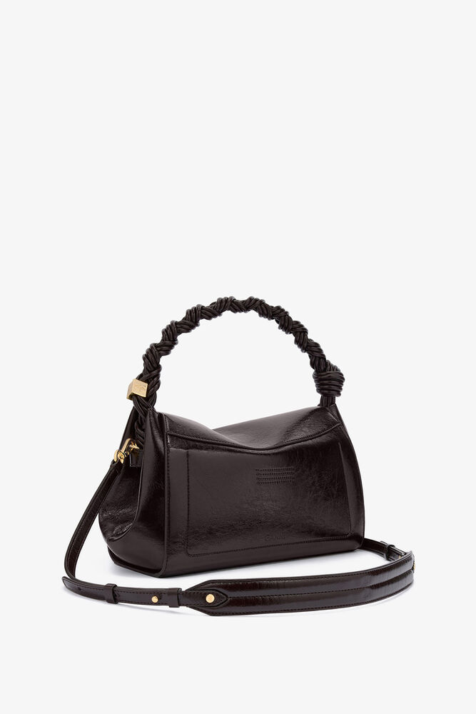 Very Bou Bag in Shine Brown, Demitasse