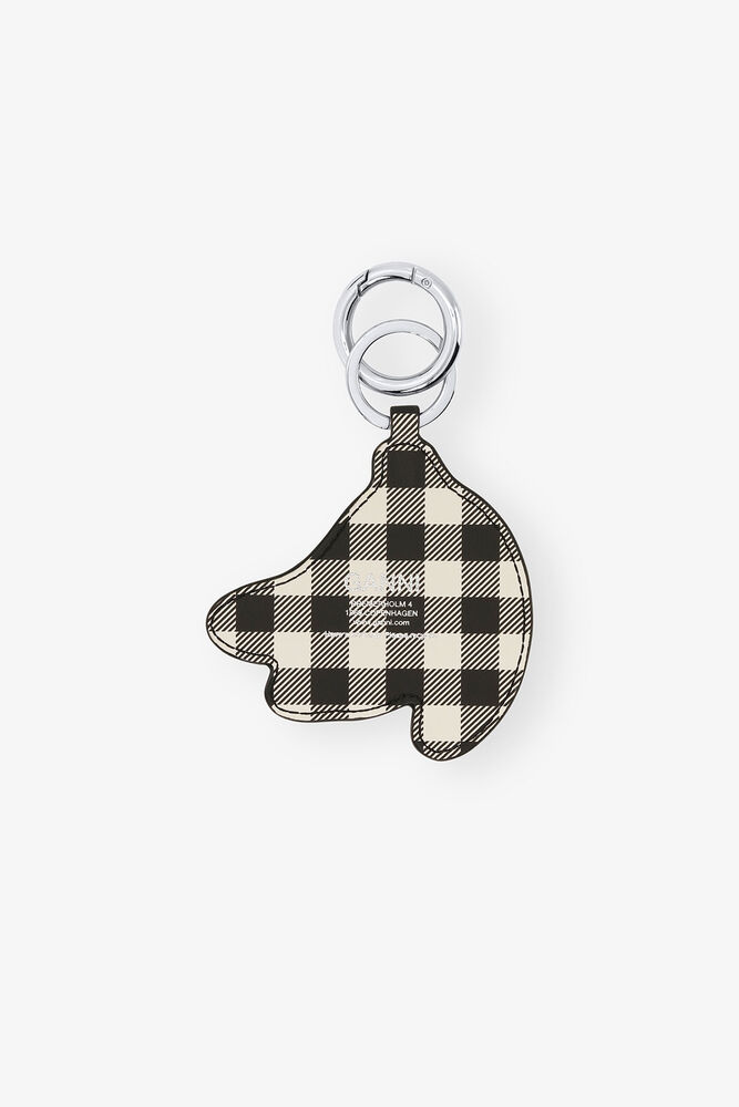 Keyring with Banana, Black