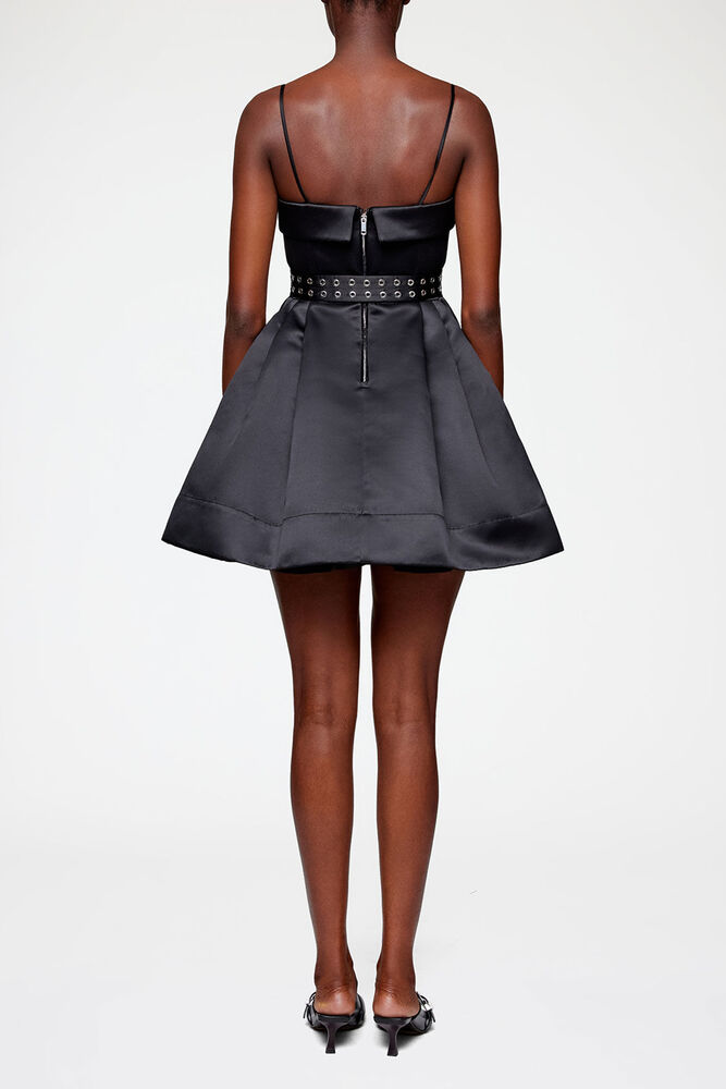 Dress in Black Satin, Black