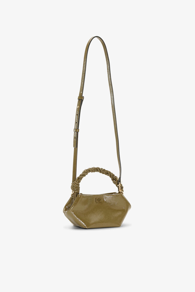 Mini Bou Bag in Olive Green, Military Olive