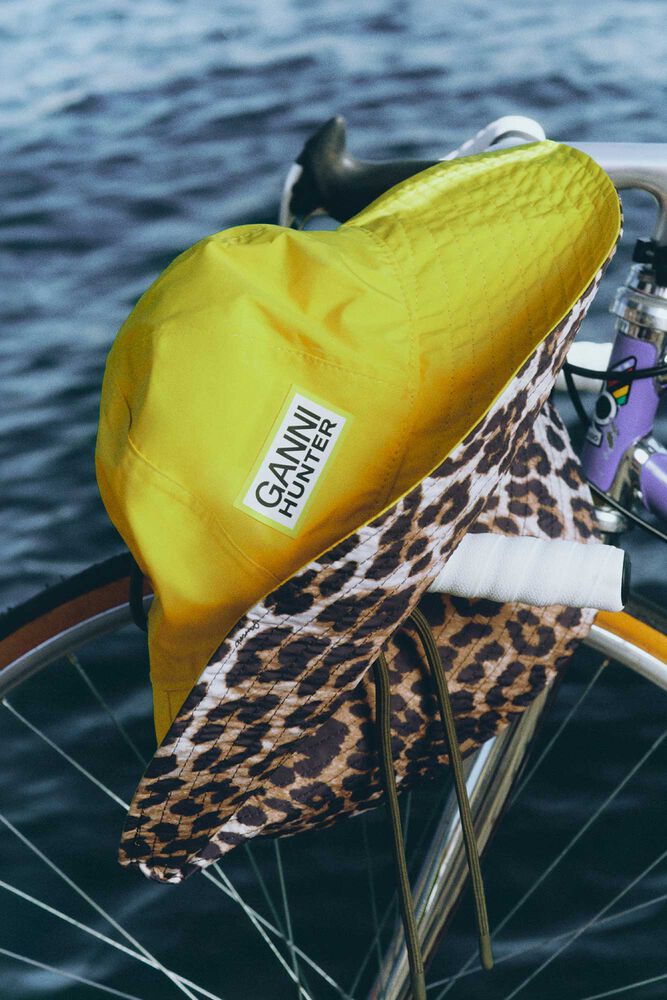 Wasserfester Bucket Hat, Lemon